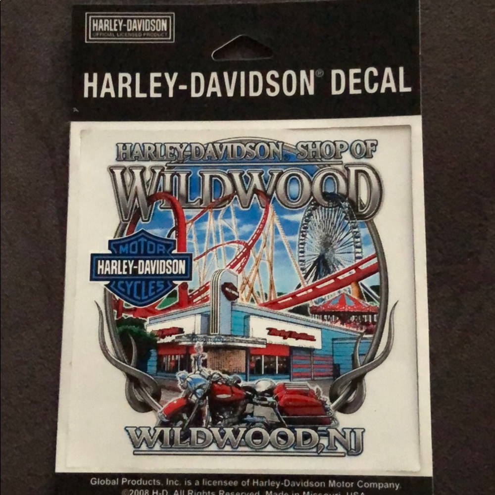 Wildwood Nj Sticker From Defunct Store